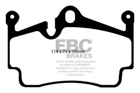 EBC Brakes Pad and Disc Kit (PD03KR598) Image 2