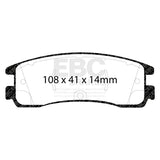 EBC Brakes Pad and Disc Kit (PDKR710) Image 4