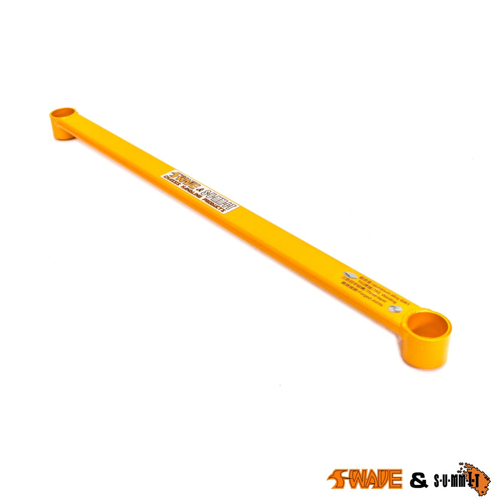 SWAVE &amp; SUMMIT Front Lower Long 2-Point Subframe Tie Bar Brace for Hyundai i30 &amp; i30N Image 1