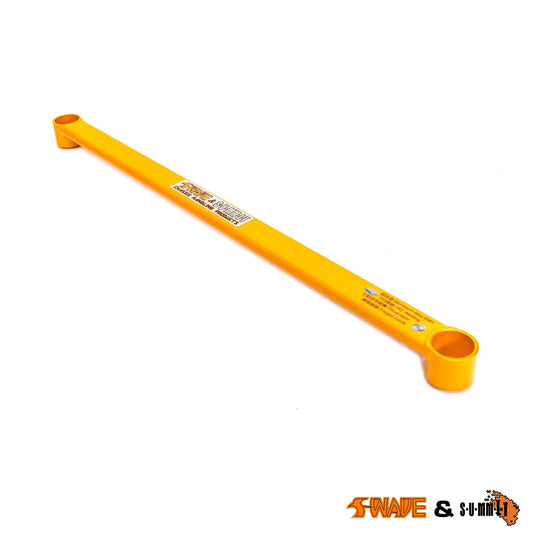 SWAVE &amp; SUMMIT Front Lower Long 2-Point Subframe Tie Bar Brace for Hyundai i30 &amp; i30N Image 1