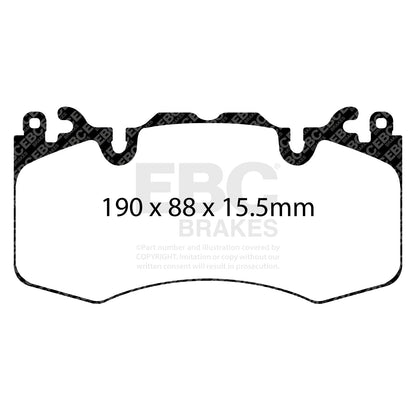EBC Brakes Pad and Disc Full vehicle Kit (PD40K2323)