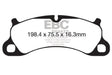 EBC Racing RP-1 Track and Race Brake Pads (DP82144RP1) Image 1