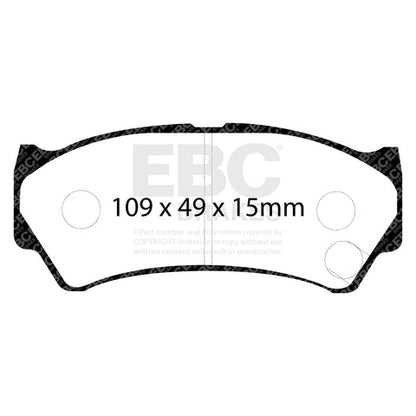 EBC Brakes Pad and Disc Kit (PDKF1853)