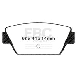 EBC Brakes Pad and Disc Kit (PDKR626) Image 2