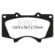 EBC Brakes Pad and Disc Kit (PD11KF619) Image 1