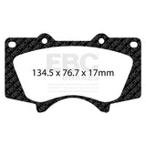 EBC Brakes Pad and Disc Kit (PD04KF625) Image 4