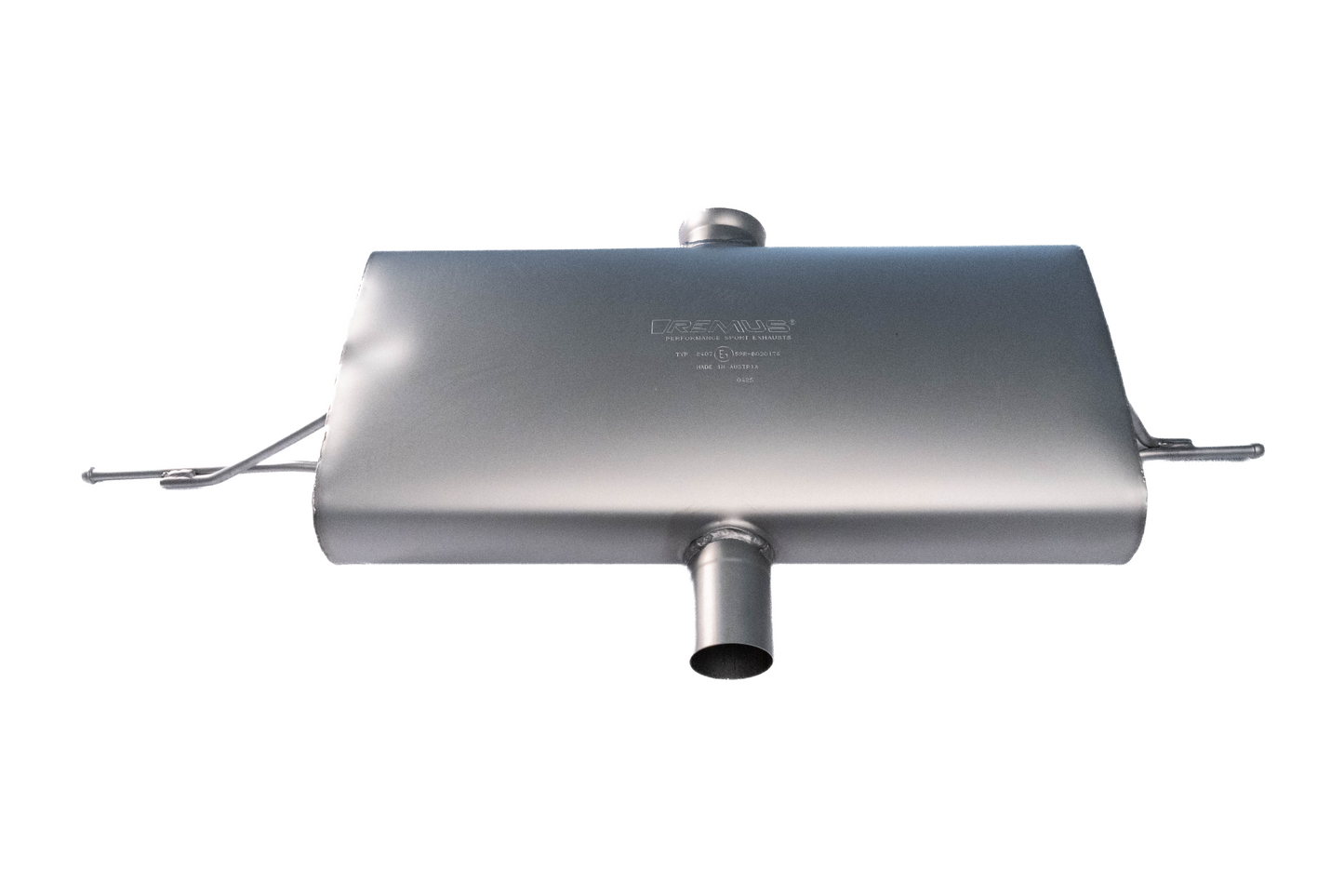 Sport Exhaust System for Mini Cooper S F66 / Japan Racing + Sport Exhaust | 1x 102mm Chrome Straight Cut Tips