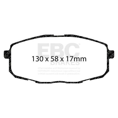 EBC Brakes Pad and Disc Kit (PDKF936) Image 1