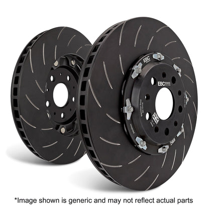 EBC Bluestuff Pad and 2-pc Floating Disc Kit FULL VEHICLE (P2DK049B)