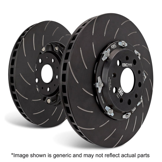 EBC Brakes Racing Pad and 2-Piece Fully-Floating Disc Kit (P2DK014RP1)
