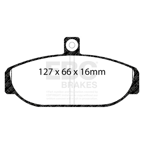 EBC Brakes Pad and Disc Full vehicle Kit (PD40K2272)