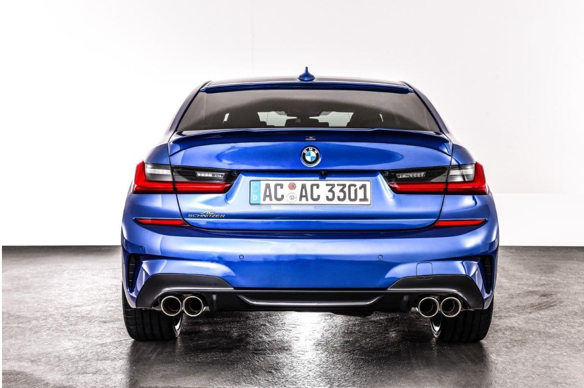 AC Schnitzer BMW 330d / M340d G21 Quad Tailpipes Chrome