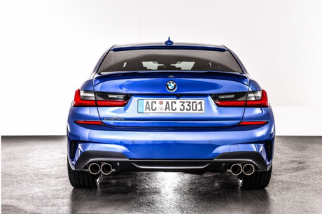 AC Schnitzer BMW 330d / M340d G21 Quad Tailpipes Chrome