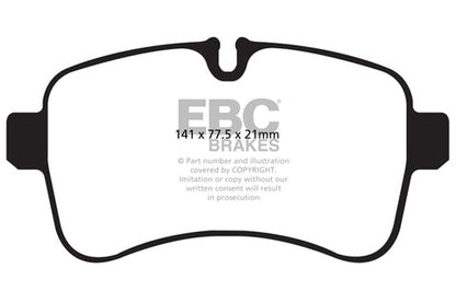 EBC Brakes Pad and Disc Full vehicle Kit (PD40K954)