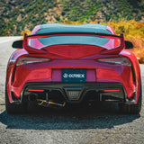 20-25 Toyota Supra CSL Laser Style LUXX-Series LED Tail Lights - Alpha Black | AlphaRex