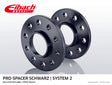 Eibach 12mm Black Wheel Spacers with 120x5 bolt pattern and 65mm center bore