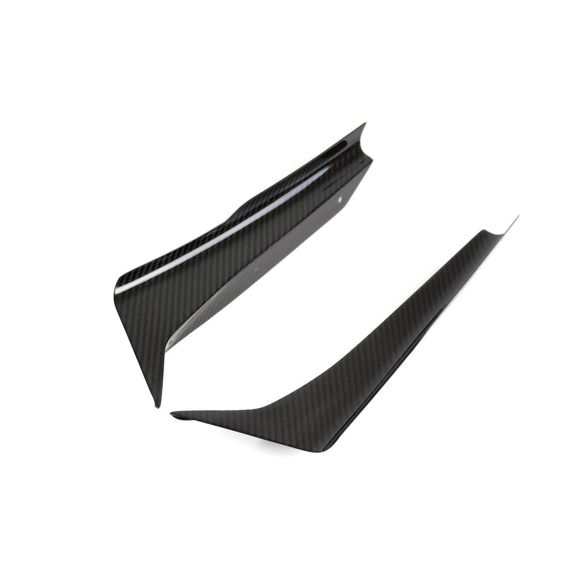 APR Carbon Fibre Front Bumper Canards for Subaru WRX STI 2018-2021