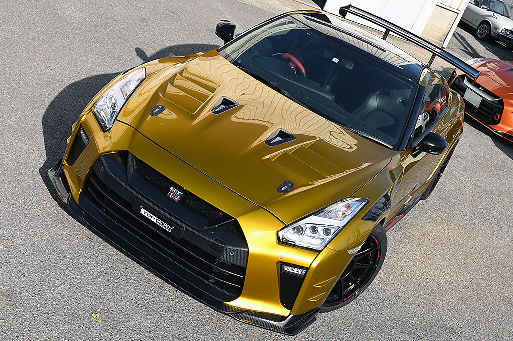 Top Secret M17 Full Bumper Kit GT17S Ver. S Half Carbon - GT-R R35
