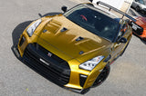 Top Secret M17 Full Bumper Kit GT17S Ver. S Half Carbon - GT-R R35