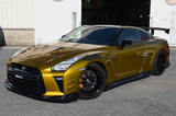 Top Secret M17 Full Bumper Kit GT17S Ver. S Half Carbon - GT-R R35