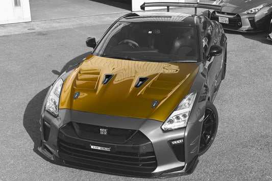 Top Secret Aero Carbon Fibre Bonnet - GT-R R35 MY17