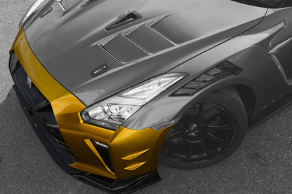 Top Secret M17 Full Bumper Kit GT17S Ver. S Half Carbon - GT-R R35