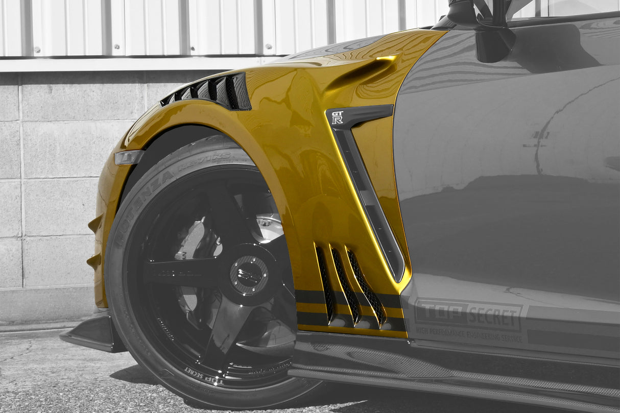 Top Secret GT Front Wide Wing Set for MY17 Type S