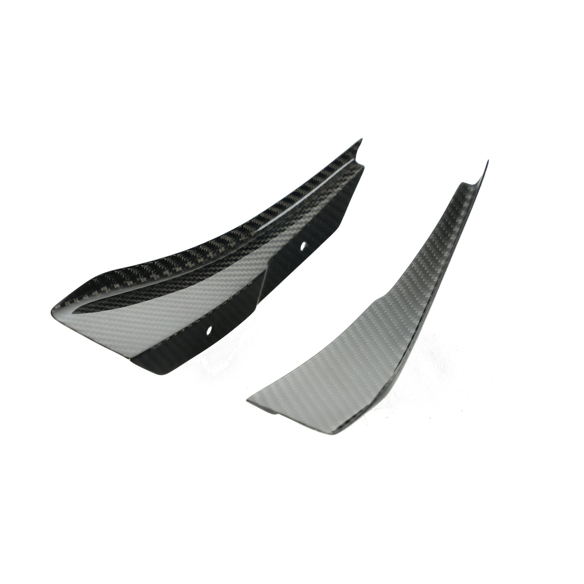 APR Carbon Fibre Front Bumper Canards for Subaru WRX 2022-2023