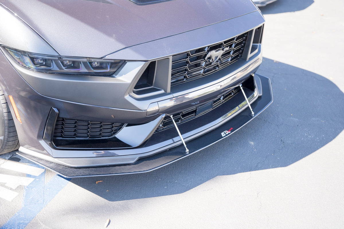 APR Carbon Fibre Front Wind Splitter for Ford Mustang Dark Horse S650 2024+ - image 8