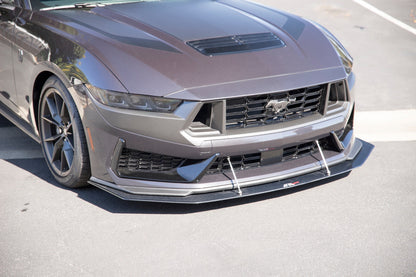 APR Carbon Fibre Front Wind Splitter for Ford Mustang Dark Horse S650 2024+ - image 4