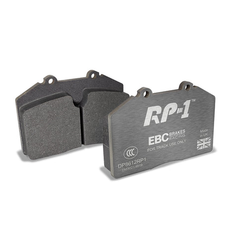 EBC RP1 Track pads for Alcon  P Type  4436 17.5mm   (DP8612RP1) Front Image 2