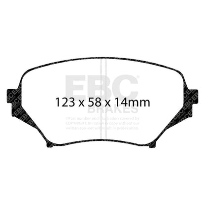 EBC Brakes Pad and Disc Kit (PD11KF690) Image 1