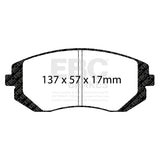 EBC Racing RP-X Track and Race Brake Pads (DP81661RPX) Image 3