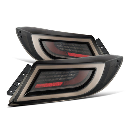 21-25 Toyota GR86/Subaru BRZ LUXX-Series LED Tail Lights Black Smoke | AlphaRex