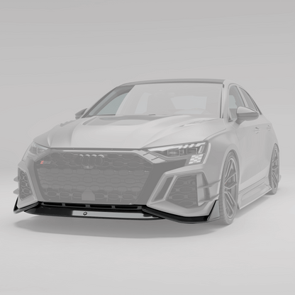 Revozport Carbon Fibre Front Lip for Audi RS3 8Y