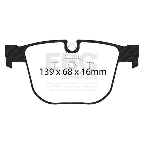 EBC Brakes Pad and Disc Kit (PD03KR787) Image 2