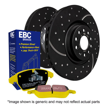 EBC Brakes Pad and Disc Kit (PD13KF644) Image 3