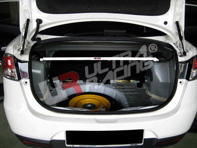Ultra Racing 2-Point Rear Upper Strut Brace for Mazda 2 Sedan 07+