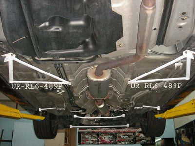Ultra Racing Honda Odyssey 05+ UltraRacing 2x 2-Point Rear Member Braces UR-RS6-489P