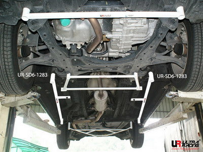 Ultra Racing 3-Point Floor Bars for Honda Stream 2007+