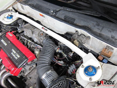 Ultra Racing 2-Point Front Upper Strut Bar for Nissan Sunny N14