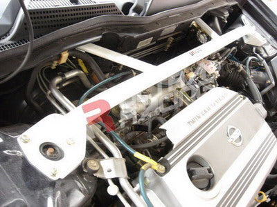 Ultra Racing 4-Point Front Upper Strut Bar for Nissan Almera N16
