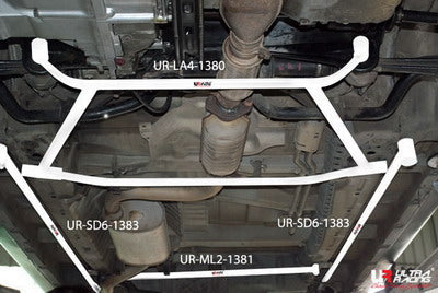 Ultra Racing Honda Odyssey 94-98 RA 2.2 UltraRacing 2-Point Mid Brace UR-ML2-1381