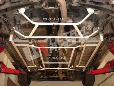 Ultra Racing 4-Point Mid Lower Brace for Mitsubishi Outlander