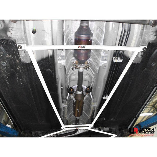 Ultra Racing 4-Point Mid Lower Brace for Nissan Almera 1.5