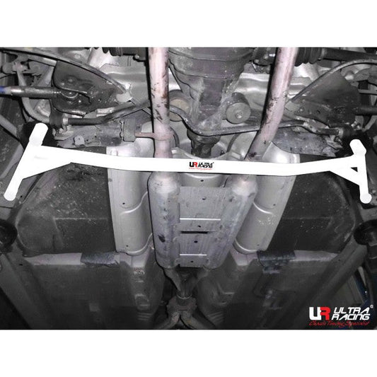 Ultra Racing 4-Point Rear Lower Brace for Nissan Skyline V35