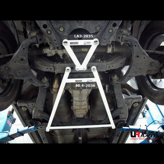 Ultra Racing 3-Point Front Lower Bar for Isuzu D-Max 2.5D