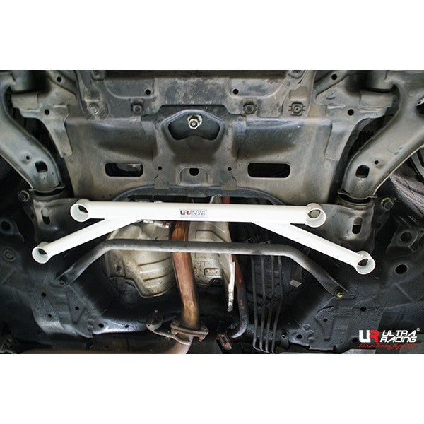 Ultra Racing 4-Point Front H-Brace for Honda Jazz Hybrid 1.3 10+