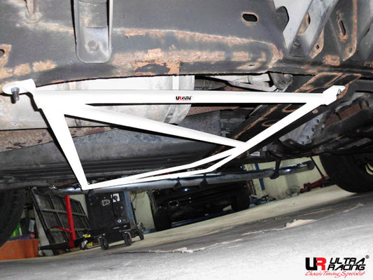 Ultra Racing 4-Point Rear Lower Brace for Hummer H2 6.0