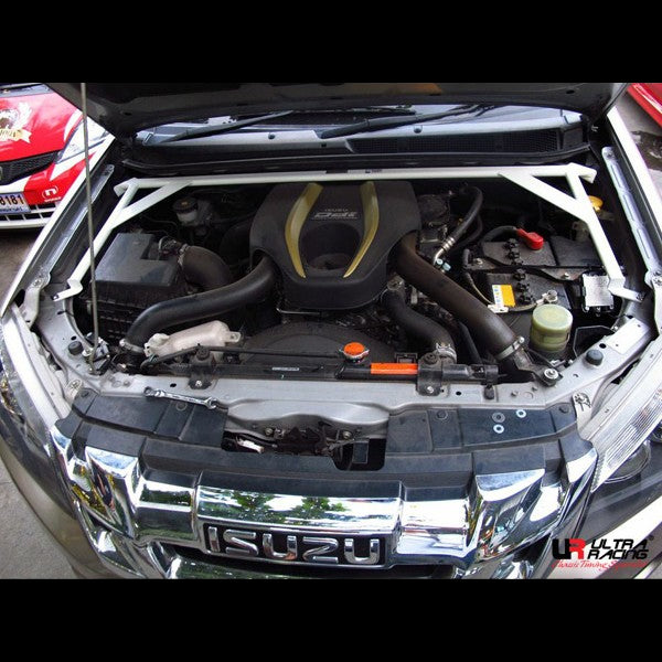 Ultra Racing 4-Point Front Upper Strut Bar for Isuzu D-Max 2.5D
